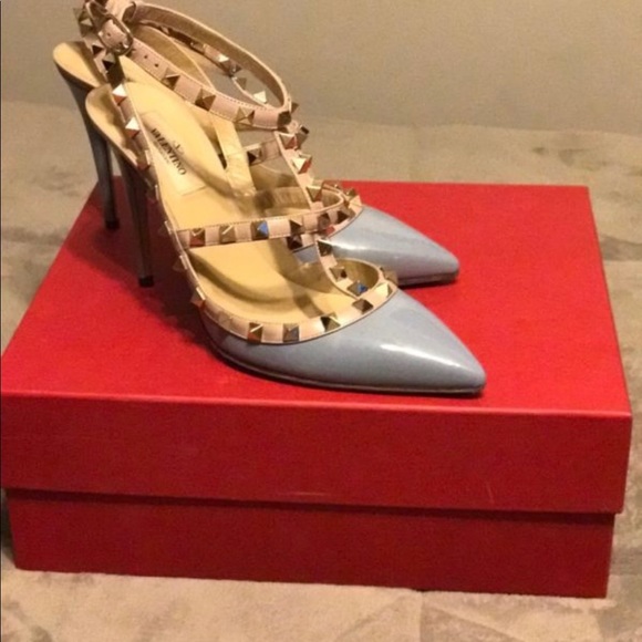 Rockstud valentino in grey - Picture 4 of 8